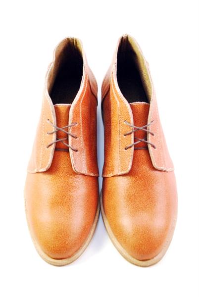 tanned leather shoes